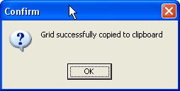 copy confirmation